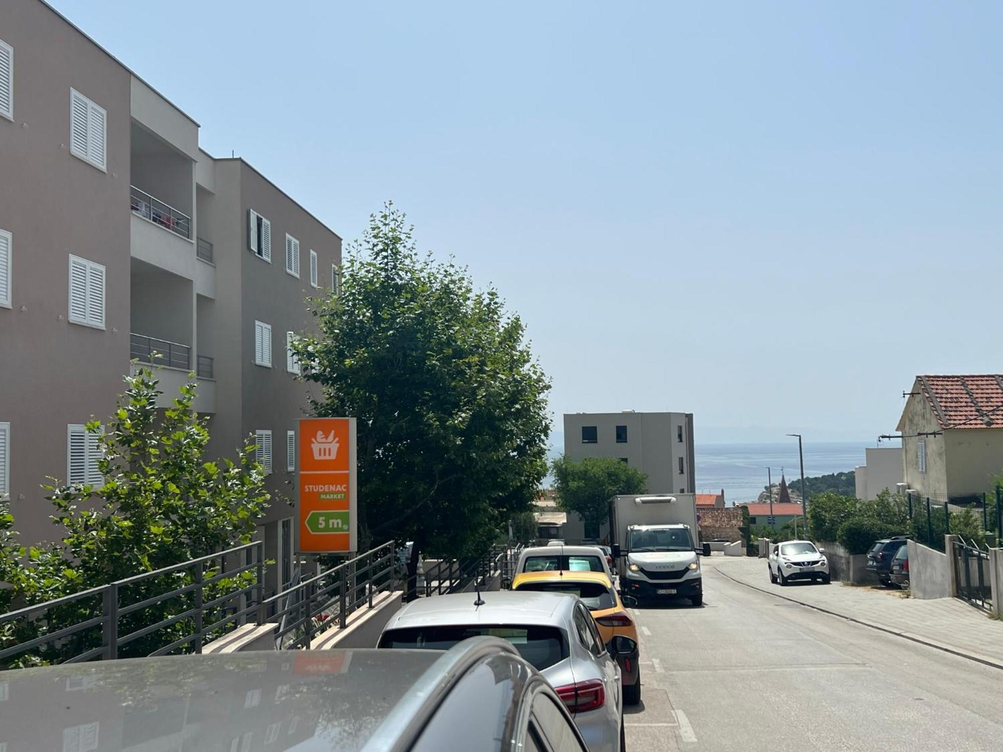 Apartment Lucija - Cozy Flat In The City Center With A Sea View & Parking ماكارسكا المظهر الخارجي الصورة